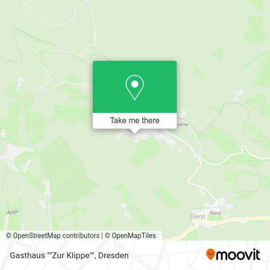 Карта Gasthaus ""Zur Klippe""