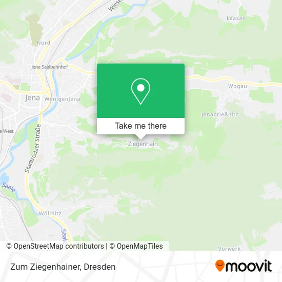 Карта Zum Ziegenhainer