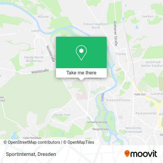 Карта Sportinternat