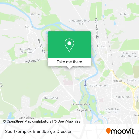 Карта Sportkomplex Brandberge