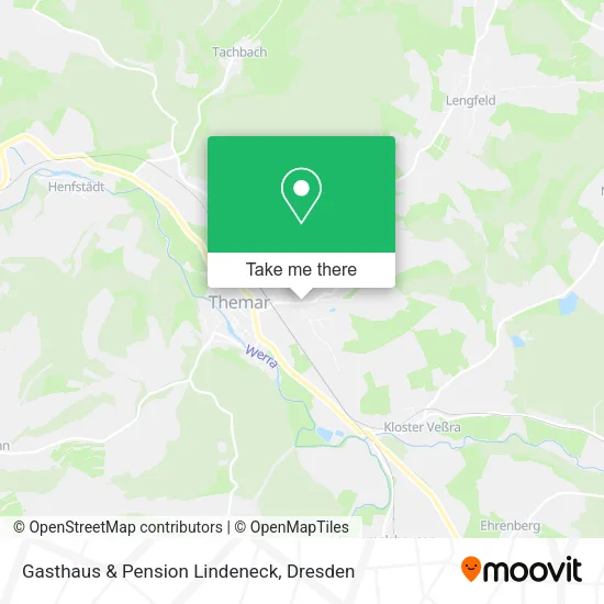 Карта Gasthaus & Pension Lindeneck