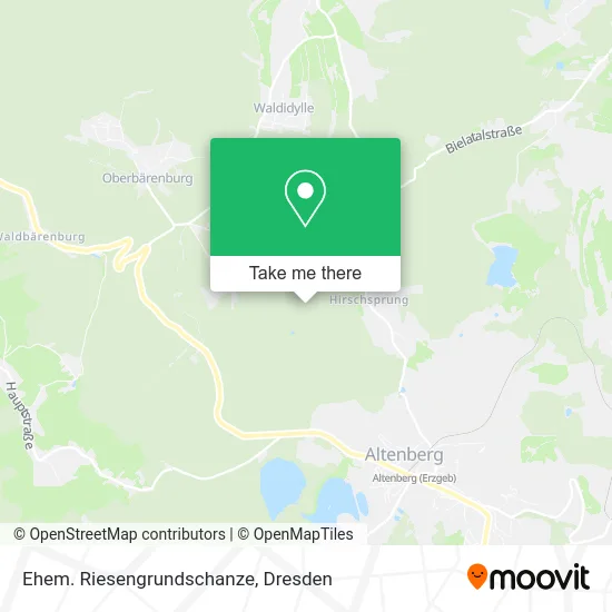 Карта Ehem. Riesengrundschanze