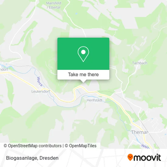 Карта Biogasanlage