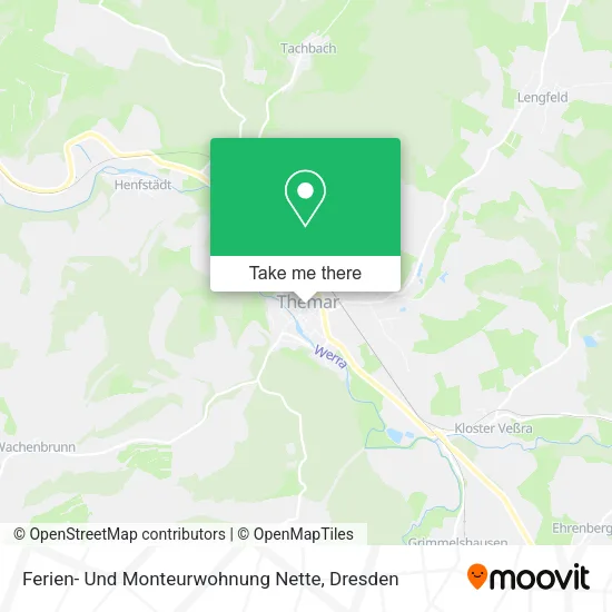 Карта Ferien- Und Monteurwohnung Nette