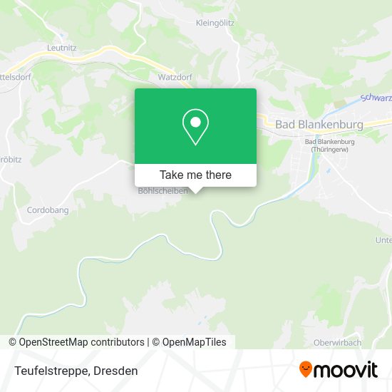Карта Teufelstreppe