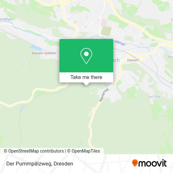 Карта Der Pummpälzweg