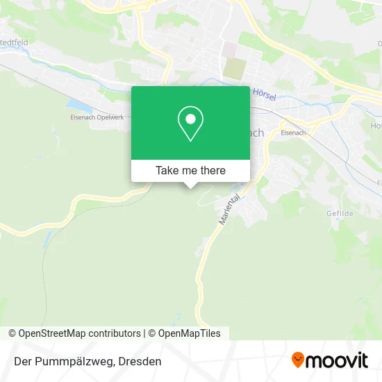 Карта Der Pummpälzweg