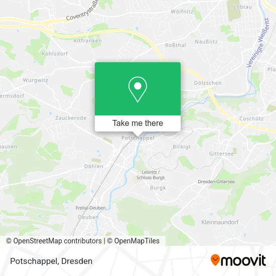 Potschappel map
