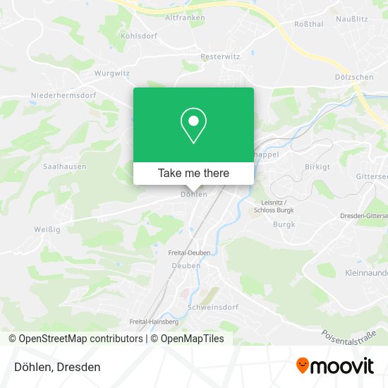 Карта Döhlen