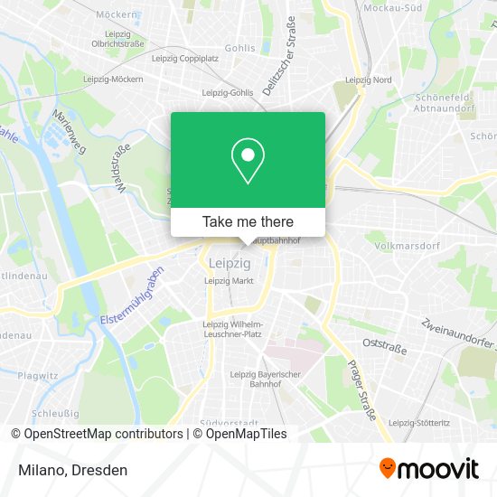 Карта Milano