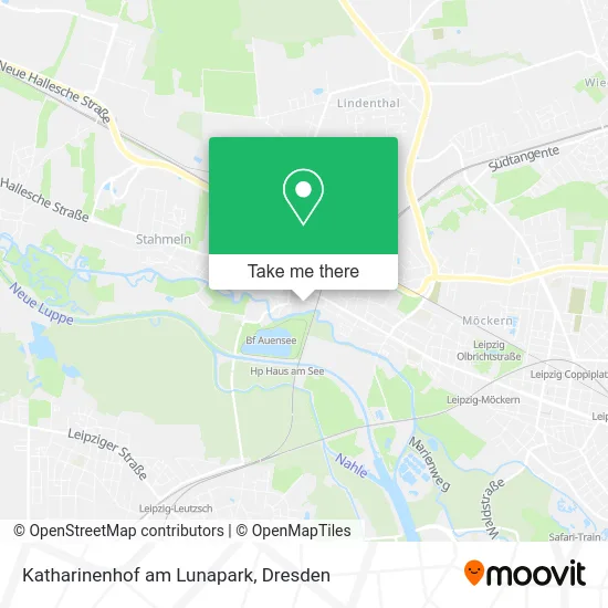 Карта Katharinenhof am Lunapark