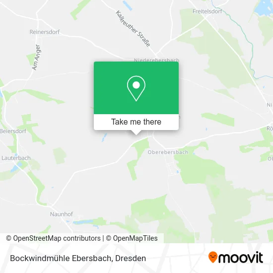 Карта Bockwindmühle Ebersbach