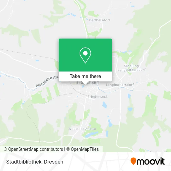 Stadtbibliothek map