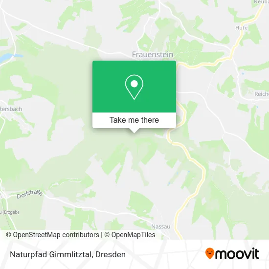 Карта Naturpfad Gimmlitztal