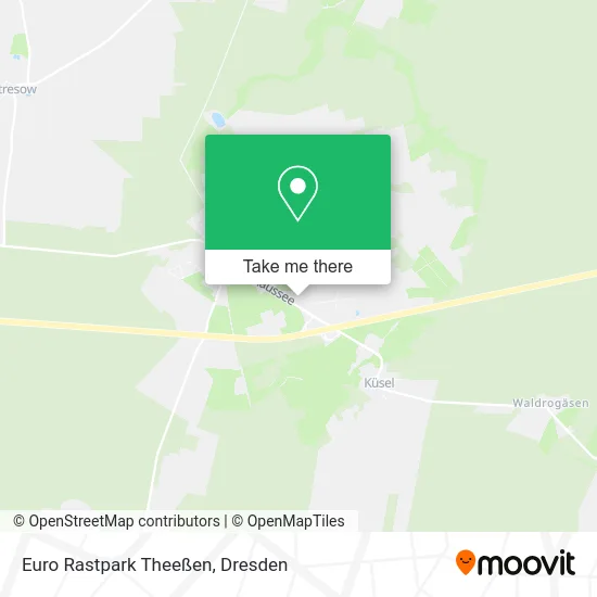 Карта Euro Rastpark Theeßen