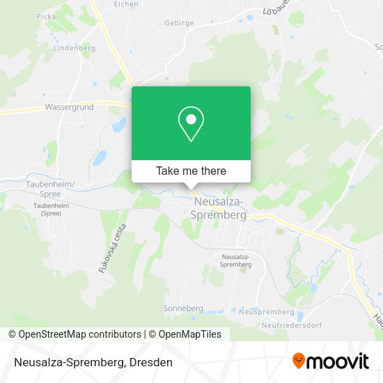Карта Neusalza-Spremberg