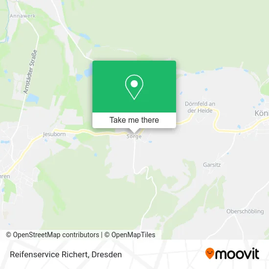 Карта Reifenservice Richert