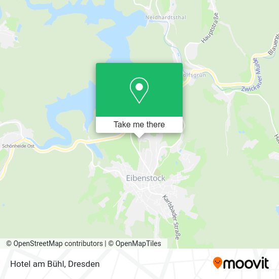 Карта Hotel am Bühl