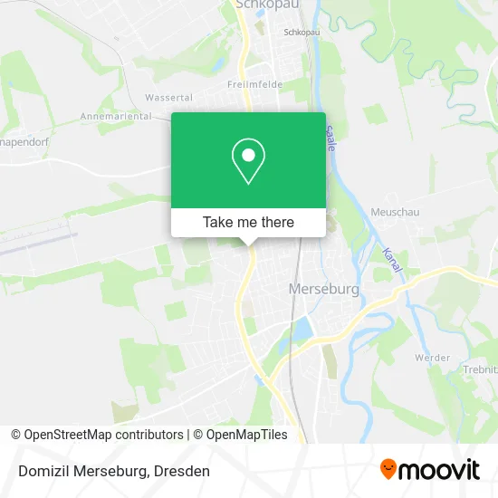 Карта Domizil Merseburg
