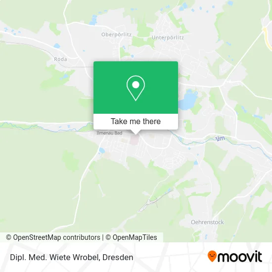 Карта Dipl. Med. Wiete Wrobel