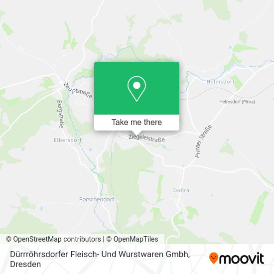 Карта Dürrröhrsdorfer Fleisch- Und Wurstwaren Gmbh