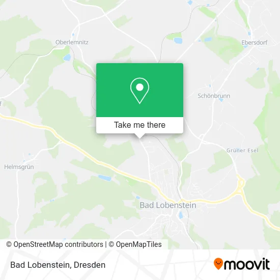 Карта Bad Lobenstein
