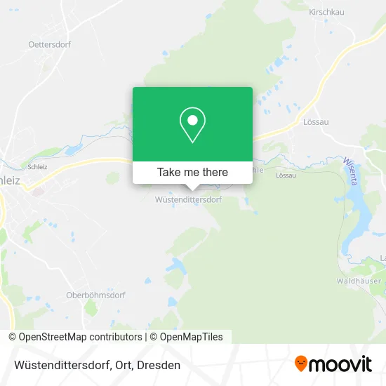 Карта Wüstendittersdorf, Ort