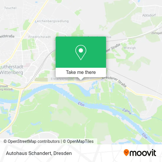 Карта Autohaus Schandert