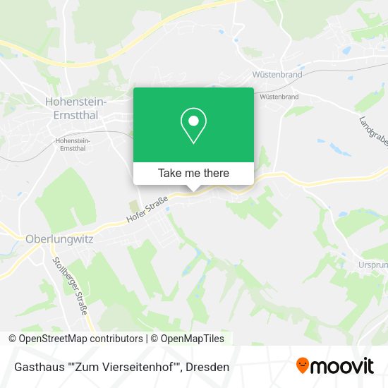 Карта Gasthaus ""Zum Vierseitenhof""