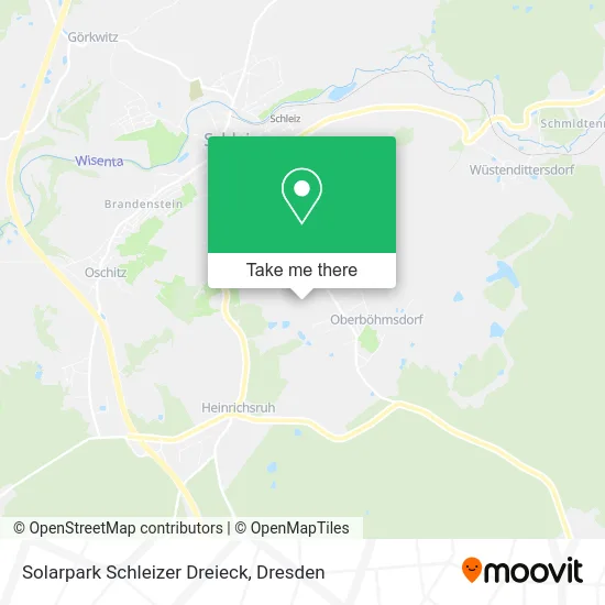 Карта Solarpark Schleizer Dreieck