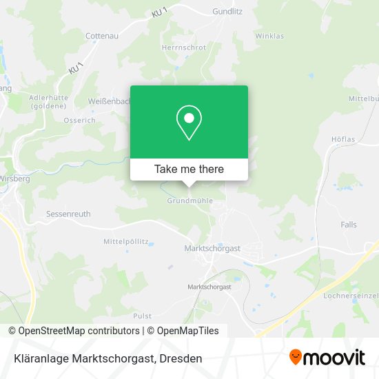 Карта Kläranlage Marktschorgast