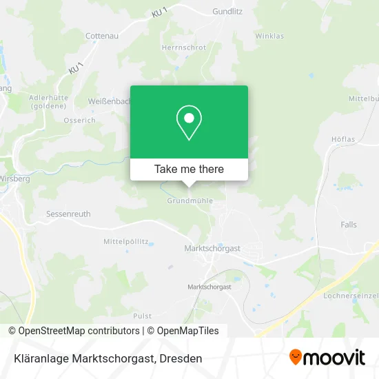 Карта Kläranlage Marktschorgast