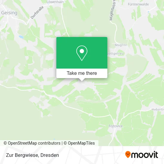 Карта Zur Bergwiese
