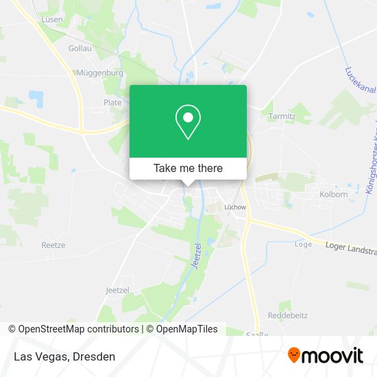 Карта Las Vegas