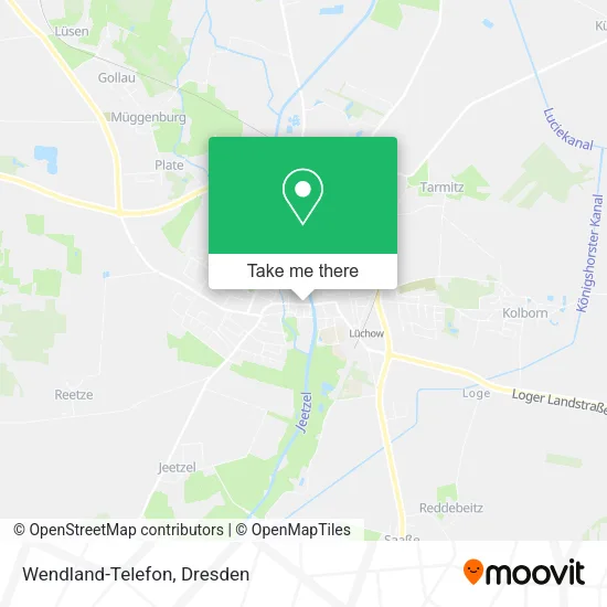 Карта Wendland-Telefon