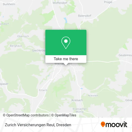 Карта Zurich Versicherungen Reul