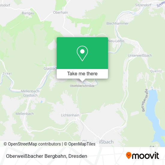 Карта Oberweißbacher Bergbahn
