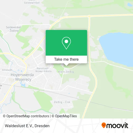 Карта Waldeslust E.V.