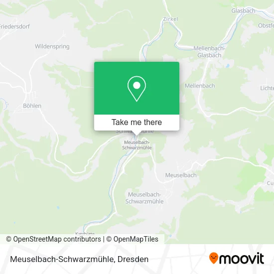 Карта Meuselbach-Schwarzmühle