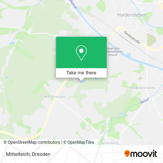Карта Mittelteich