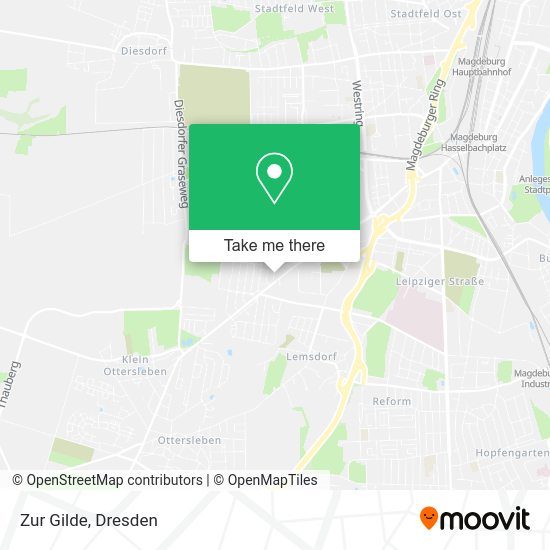 Карта Zur Gilde