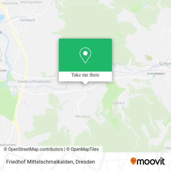 Карта Friedhof Mittelschmalkalden