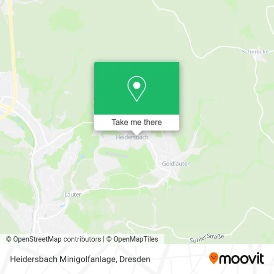Карта Heidersbach Minigolfanlage