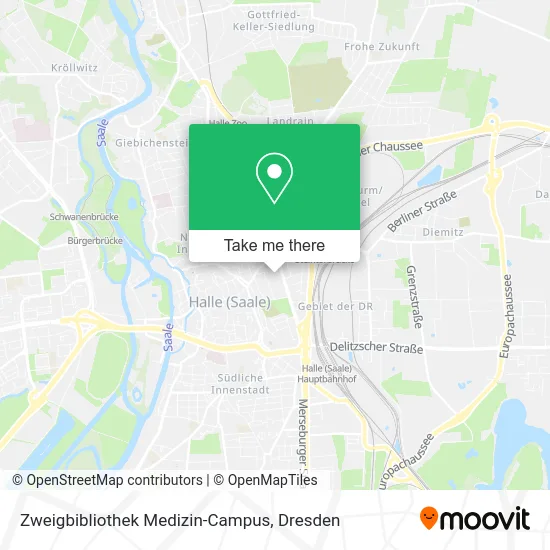 Zweigbibliothek Medizin-Campus map