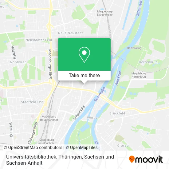 Карта Universitätsbibliothek
