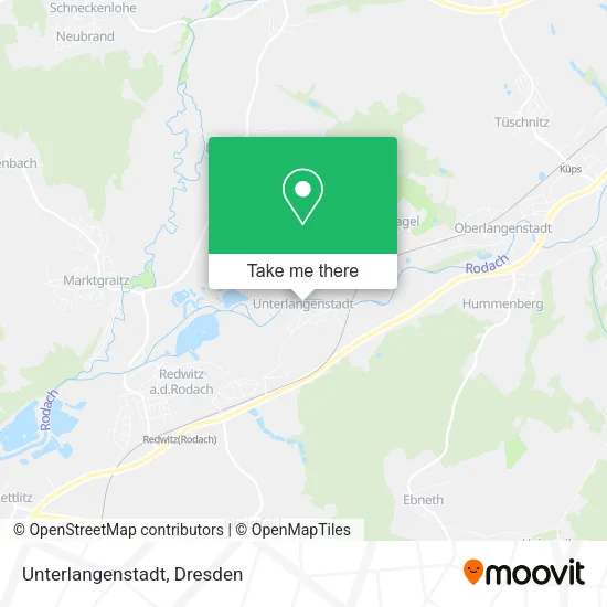 Карта Unterlangenstadt