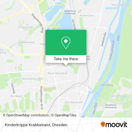 Карта Kinderkrippe Krabbelnest