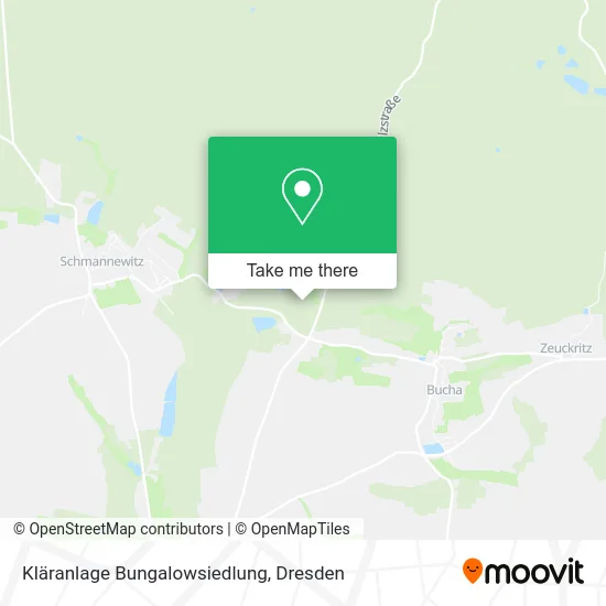 Карта Kläranlage Bungalowsiedlung