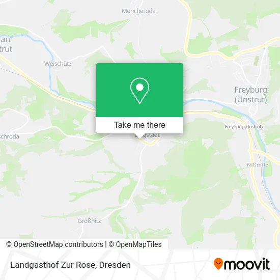 Карта Landgasthof Zur Rose