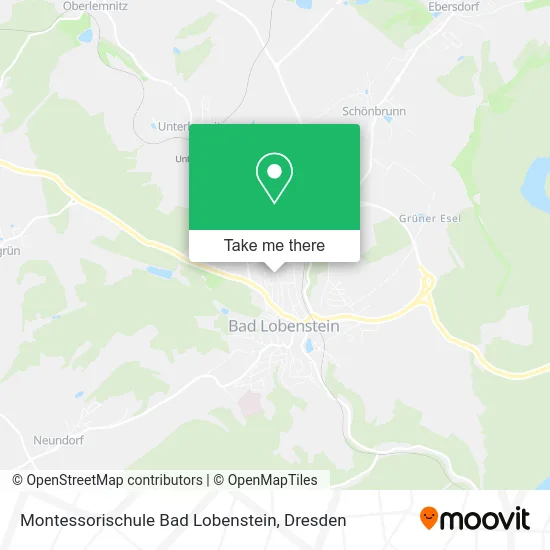 Карта Montessorischule Bad Lobenstein